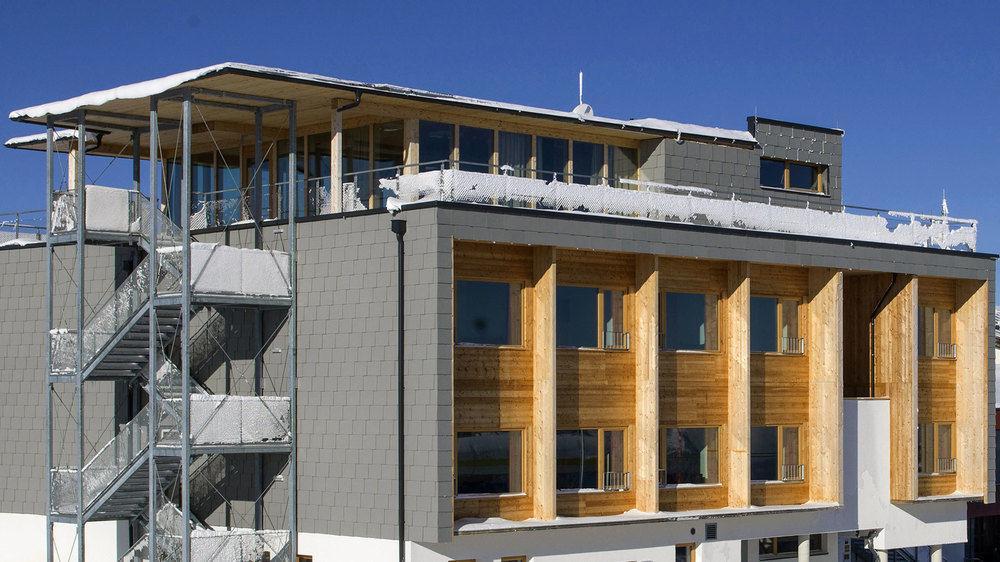 Venet Gipfelhuette Hotel Zams Ngoại thất bức ảnh